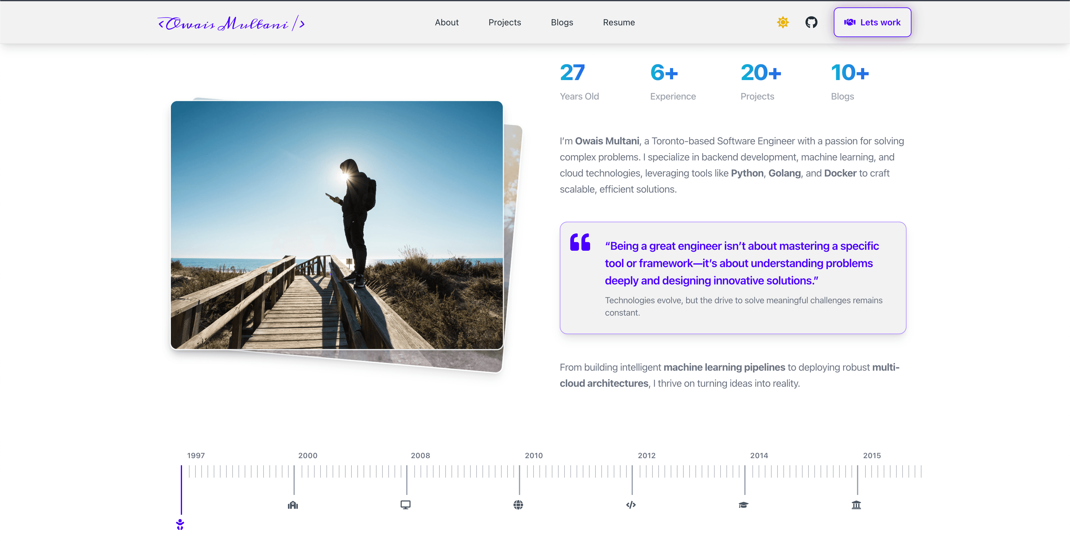 Single Click Portfolio